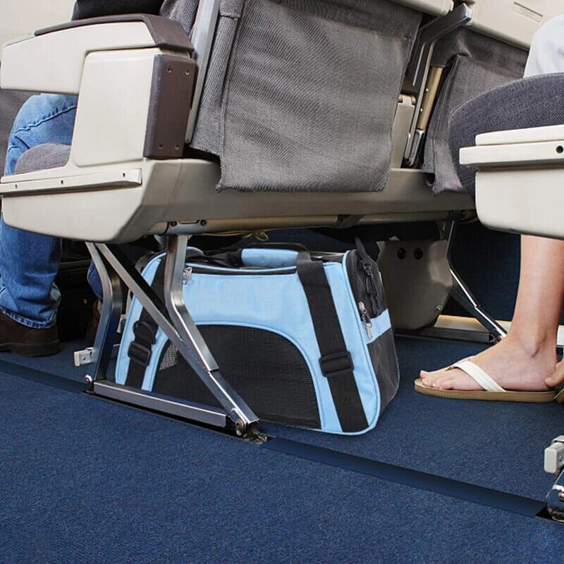 Sac de Transport pour Chien - DogCarrierBag™ - Bleu - Mon chien content